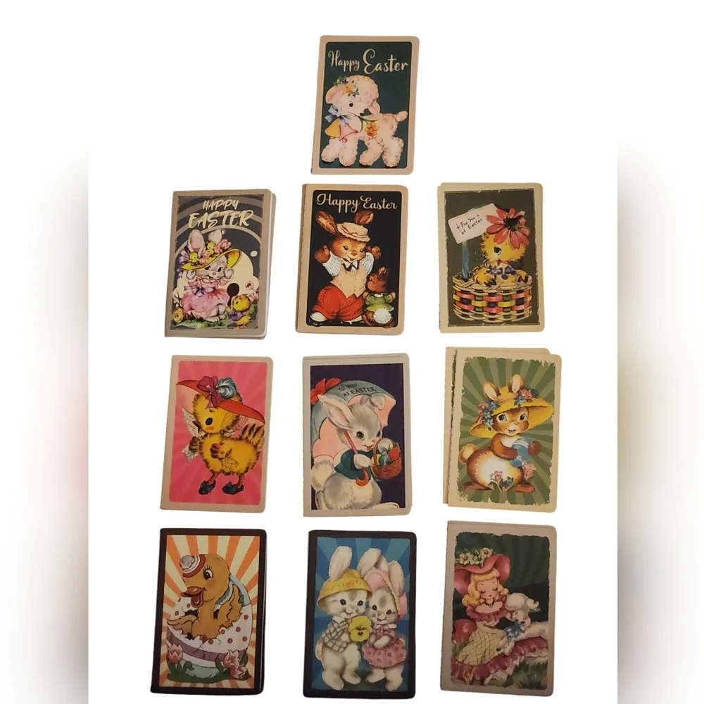 Vintage Style Easter Mini Notebooks 20 Count